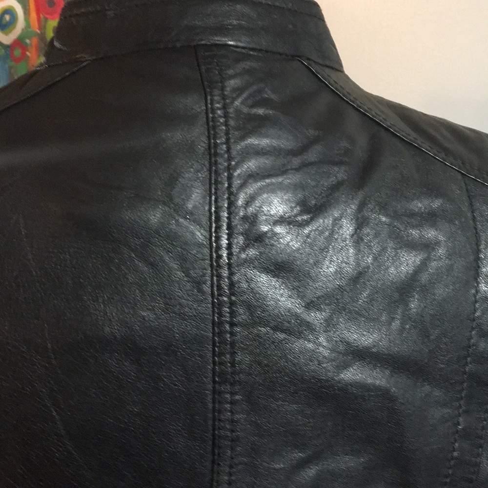 Black Leather Jacket - Picture 9 of 12